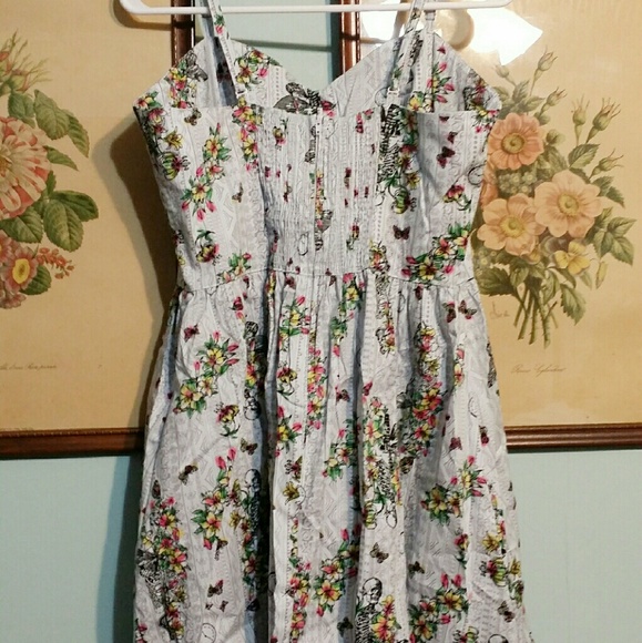 HELL BUNNY RETRO ROCKABILLY SUNDRESS - Picture 2 of 10